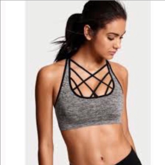 Victoria's Secret Other - Victoria Sport gray and black sport bra size small